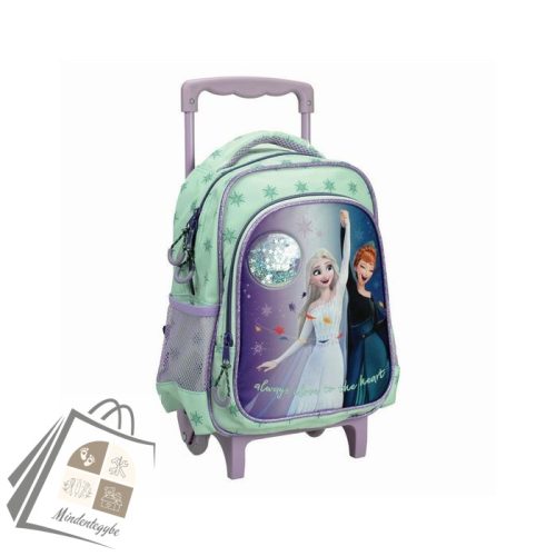 Disney Jégvarázs Idyllic gurulós ovis hátizsák, táska 30 cm