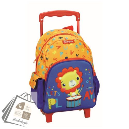 Fisher-Price Let's Play gurulós ovis hátizsák, táska 31 cm