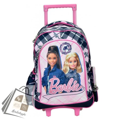 Barbie Mode gurulós iskolatáska, táska 46 cm