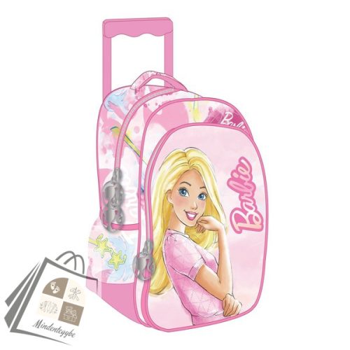 Barbie Paints gurulós ovis hátizsák, táska 30 cm