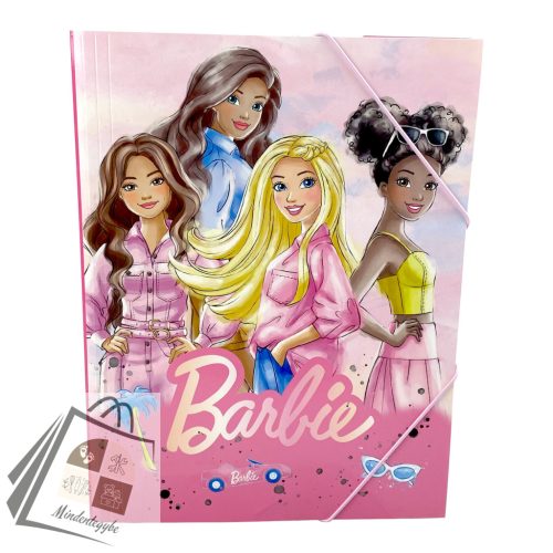 Barbie Paints A/4 gumis mappa