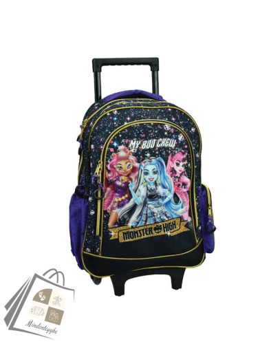 Monster High Crew gurulós iskolatáska, táska 46 cm