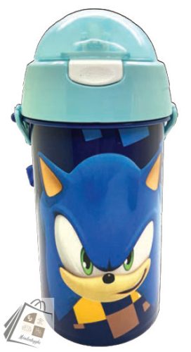 Sonic a sündisznó Speed kulacs, sportpalack 500 ml