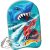Hot Wheels Shark kickboard, úszódeszka 45 cm