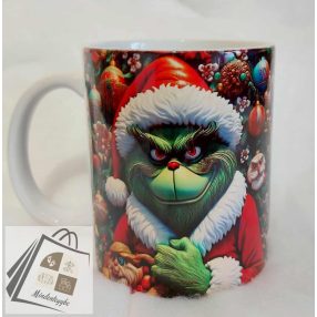 Grinch 3D hatású bögre