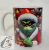 Grinch 3D hatású bögre