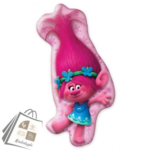 Trollok Pipacs formapárna, díszpárna 21x40 cm