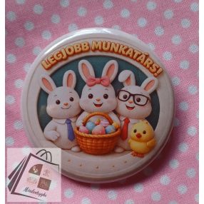 3D hatású Legjobb munkatárs kitűző
