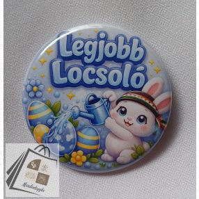 3D hatású Legjobb locsoló kitűző