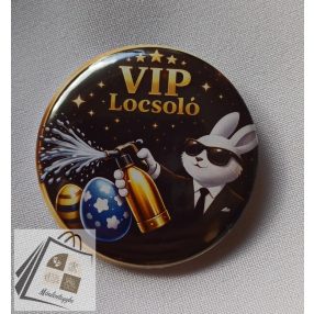 3D hatású VIP locsoló kitűző
