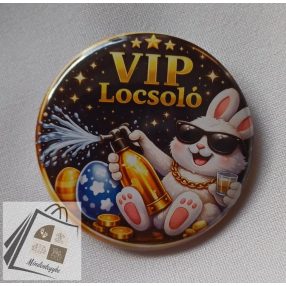 3D hatású VIP locsoló kitűző