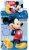 Disney Mickey Hello ágyneműhuzat 140×200cm, 70×90 cm