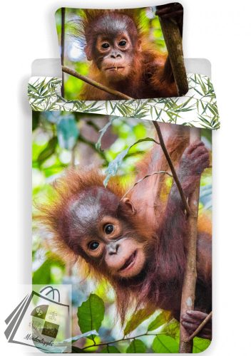 Orangután Jungle Joy ágyneműhuzat 140×200cm, 70×90 cm