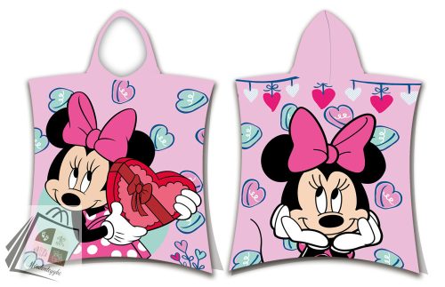 Disney Minnie Sweets strand törölköző poncsó 50x115cm