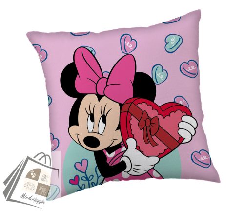 Disney Minnie Purple párnahuzat 40x40 cm Velúr