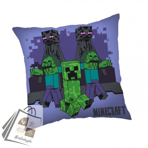 Minecraft Mob Mayhem párna, díszpárna 40x40 cm