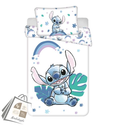 Disney Lilo és Stitch, A csillagkutya Rainbow gyerek, ovis ágyneműhuzat 100×135 cm, 40×60 cm