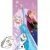 Disney Jégvarázs Purple fürdőlepedő, strand törölköző 70x140 cm (Fast Dry)