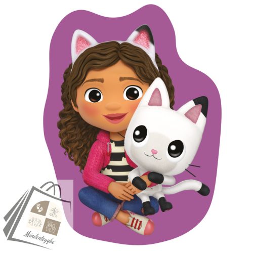 Gabi babaháza Pandy formapárna, díszpárna 40 cm