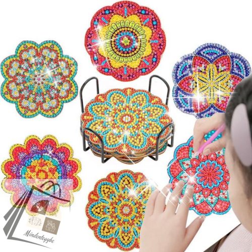 Mandala gyémántfestő készlet
