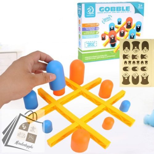 Gobble 3x3-as Amőba Családi Társasjáték