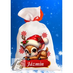 Névre szóló egyedi neves Mikulás zsák