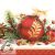 Karácsony Red Bauble szalvéta 20 db-os 33x33 cm