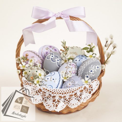 Húsvét Basket with Lace szalvéta 20 db-os 33x33 cm