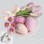 Húsvét Pink Tulips and Primroses szalvéta 20 db-os 33x33 cm
