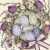 Húsvét Violet Tulips Wreath szalvéta 20 db-os 33x33 cm