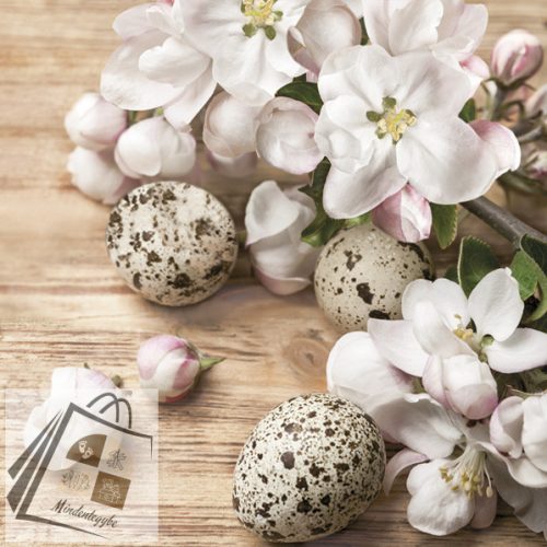 Húsvét Quail Eggs szalvéta 20 db-os 33x33 cm