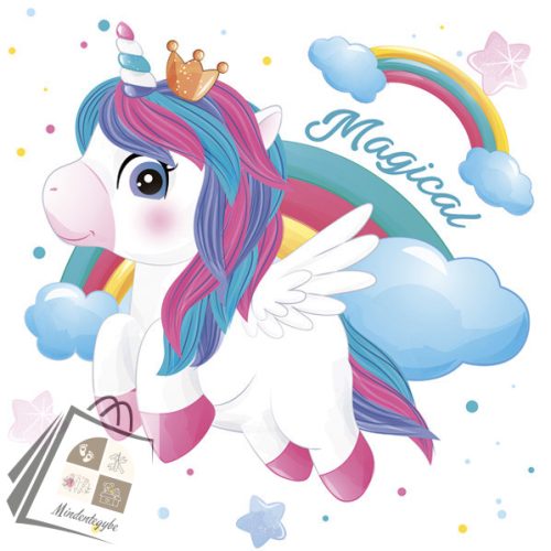 Unikornis Magical szalvéta 20 db-os 33x33 cm