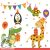 Állatos Cute Party szalvéta 20 db-os 33x33 cm