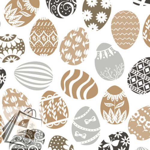Húsvét Elegant Eggs szalvéta 20 db-os 25x25 cm