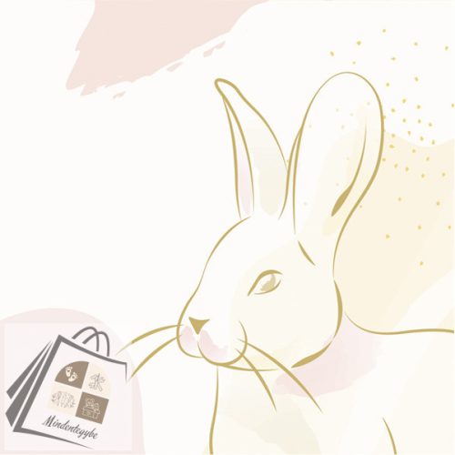 Húsvét Gold Template szalvéta 20 db-os 33x33 cm