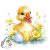 Húsvét Cute Baby Duck szalvéta 20 db-os 33x33 cm
