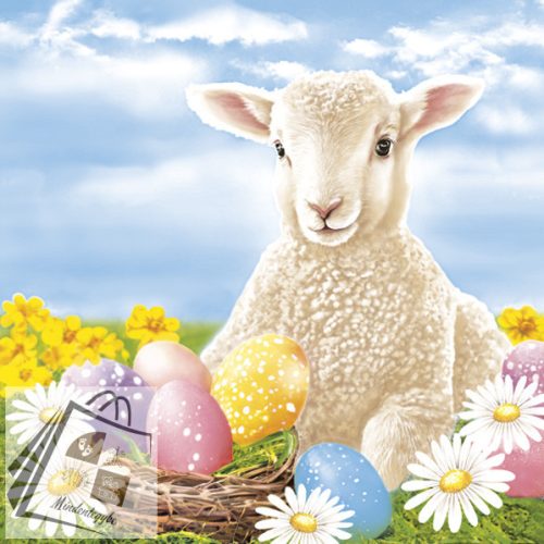 Húsvét Lamb szalvéta 20 db-os 33x33 cm