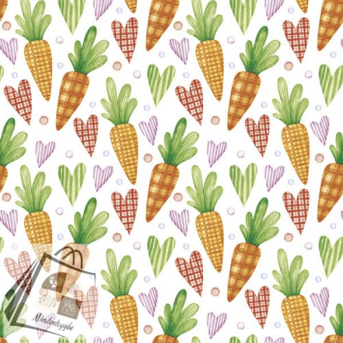 Húsvét Sweet Carrots szalvéta 20 db-os 25x25 cm