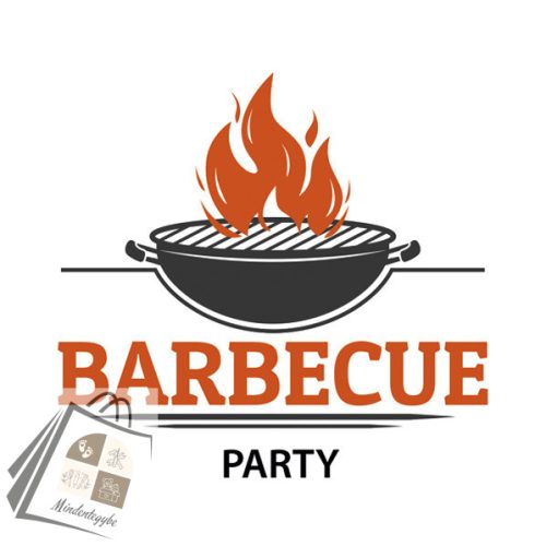 Barbecue Party szalvéta 20 db-os 33x33 cm