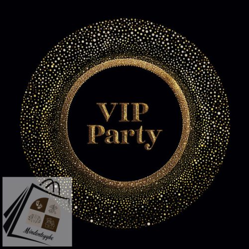 Party Gold VIP szalvéta 20 db-os 33x33 cm