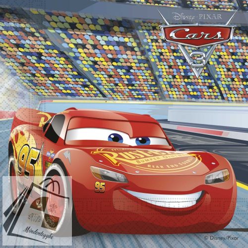 Disney Verdák Arena Race szalvéta 20 db-os 33x33 cm
