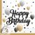 Happy Birthday Milestone szalvéta 20 db-os 33x33 cm