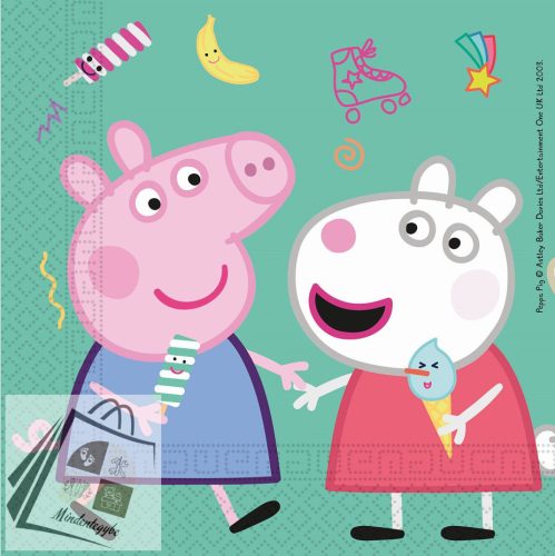 Peppa malac Messy Play szalvéta 20 db-os