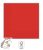 Piros Unicolour Red szalvéta 20 db-os 33x33 cm FSC