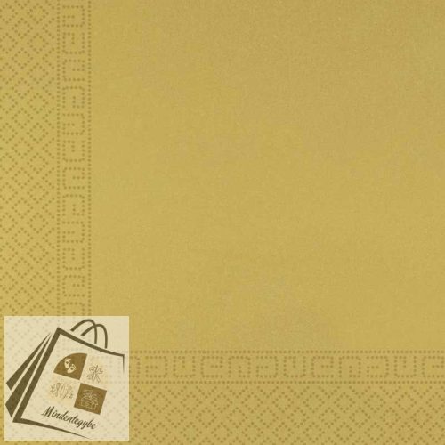 Arany Unicolour Gold szalvéta 20 db-os 33x33 cm FSC