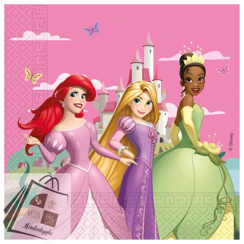Disney Hercegnők Create Your World szalvéta 20 db-os 33x33 cm FSC
