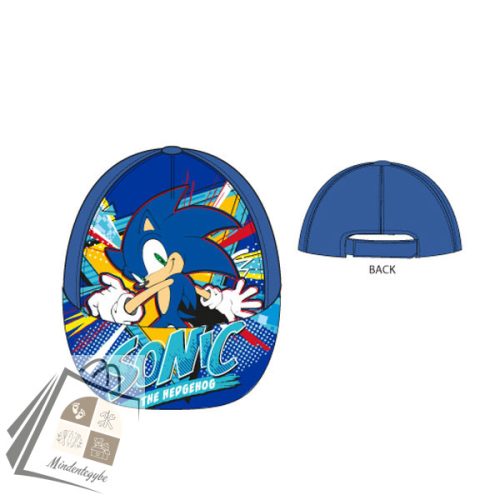 Sonic a sündisznó Ring Runner Blue gyerek baseball sapka 54 cm