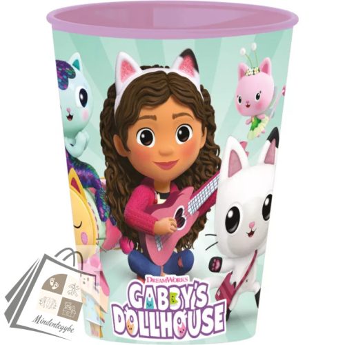Gabi babaháza Wonderland műanyag pohár 260 ml