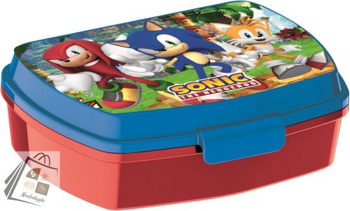 Sonic a sündisznó Friends funny műanyag szendvicsdoboz