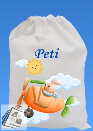 Névre szóló egyedi neves tojásgyűjtő zsák